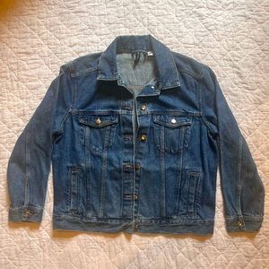 Light Wash Jean Jacket (M)